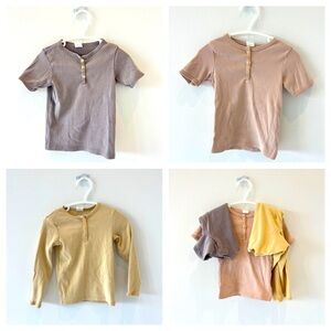 ⭐️ 2/$20 ⭐️ H&M ribbed shirt bundle size 1.5-2